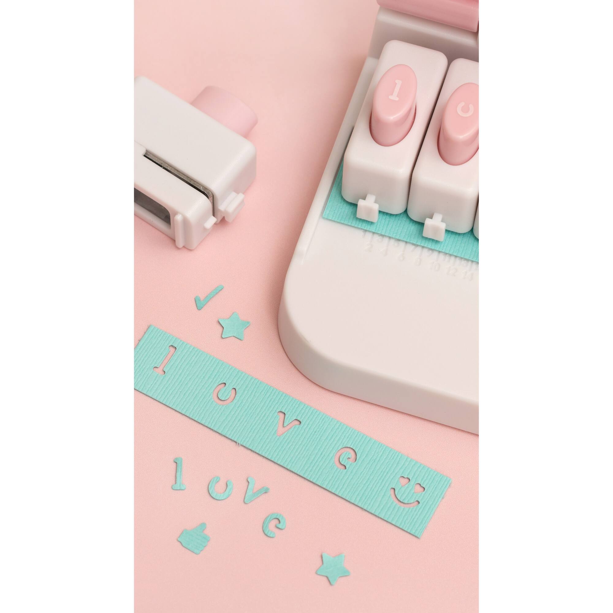 We R Memory Keepers Lowercase Word Punch Board